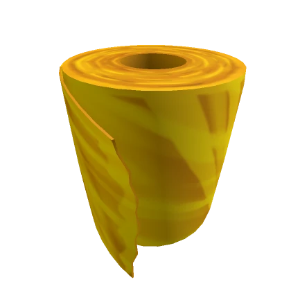 Golden Toilet Paper Roll