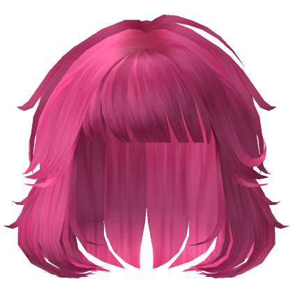 Hot Pink Kawaii Chic Bob