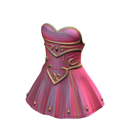 Cute Fantasy Magical Dress - Pink