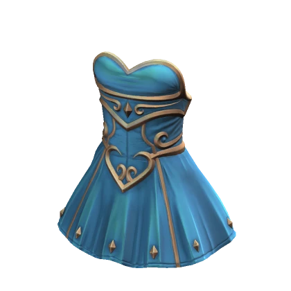 Cute Fantasy Magical Dress - Blue