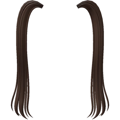 Cutest Long Pigtail Extensions Brown