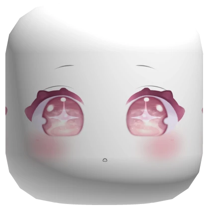 Soft Pink Ocean Eyes [White]
