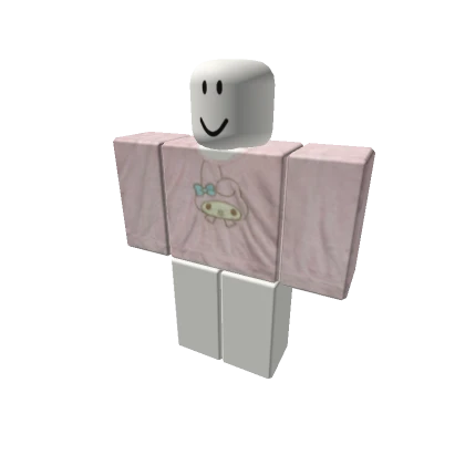 pink anime sweater