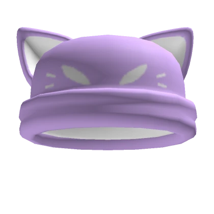 Purple Cat Eyes Beanie