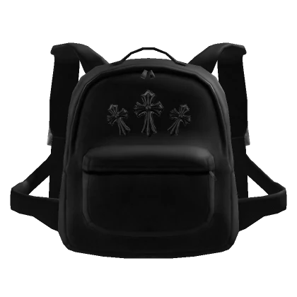 Gothic Crosses Leather Backpack [1.0]