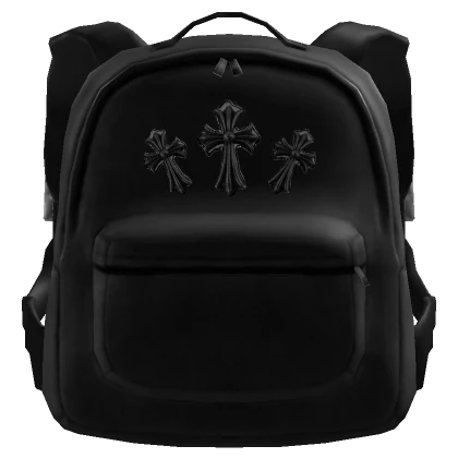 Gothic Crosses Leather Backpack [3.0]