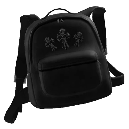 Gothic Crosses Leather Backpack [1.0]