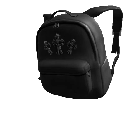 Gothic Crosses Leather Backpack [3.0]