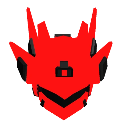 Red Mecha Helmet