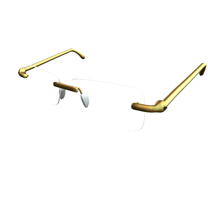 Gold Clear Cartier Shades