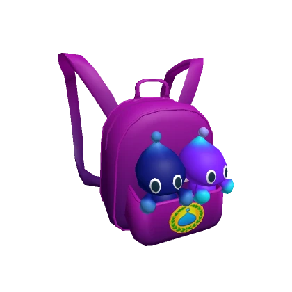 Purple Mini Chao Buddies Backpack 