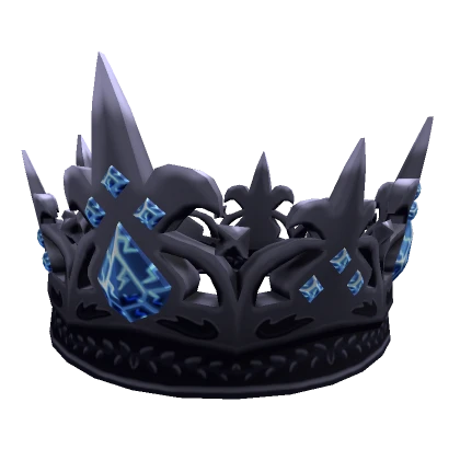 Thunderstone Jewelled Obsidian Crown of Kings