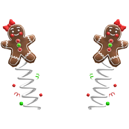 Christmas Gingerbread Boppers