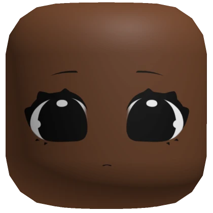 Simple Anime Face [Brown]