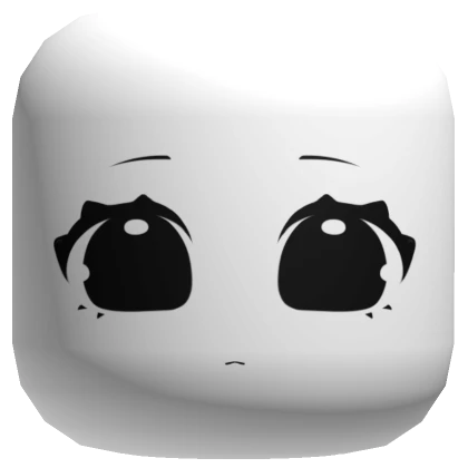 Simple Anime Face [White]