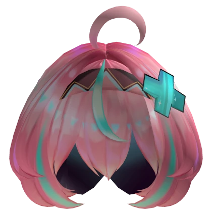 Varesa hair piece 1 short cute pink ahoge Genshin