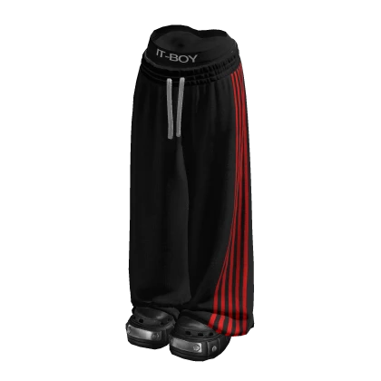 "It-Boy" Baggy Sweatpants + Shoes