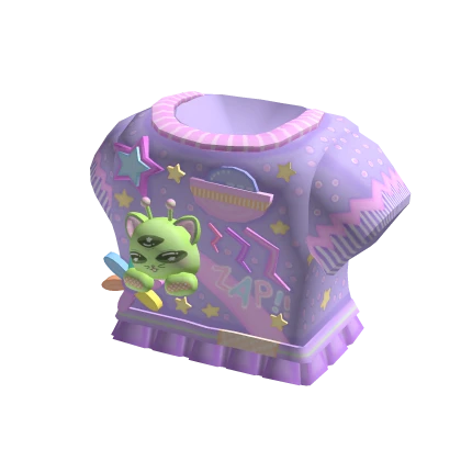 cute kawaii decora kitty alien space shirt 