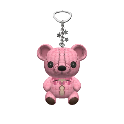 Scary Teddy Bear Key Chain 🧸