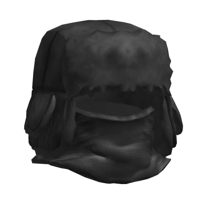 balaclava ushanka black