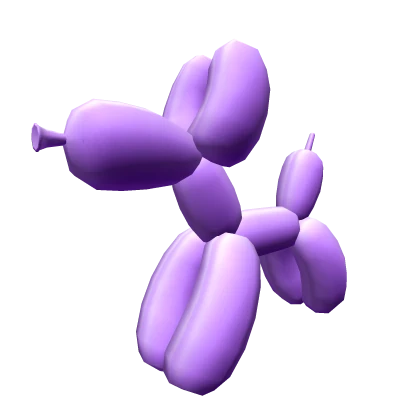 Balloon Dog Purple