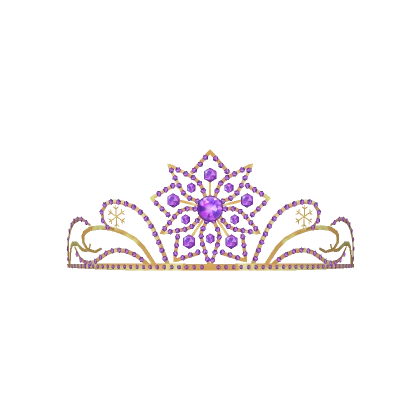 Purple Ice Queen Tiara