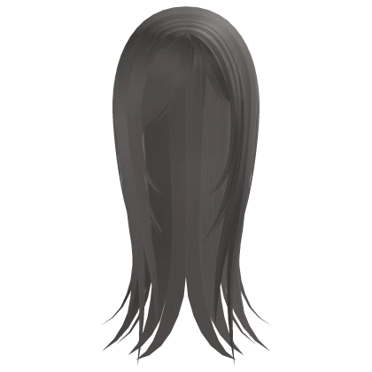 Vampire Long Hair with Side Bangs Ash