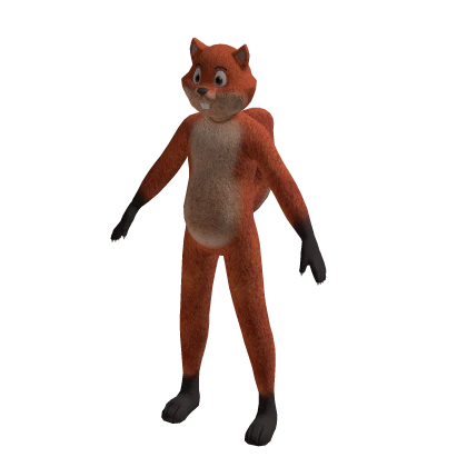 Red Squirrel full body furry suit