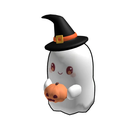 Cute Witch Ghost Halloween Suit