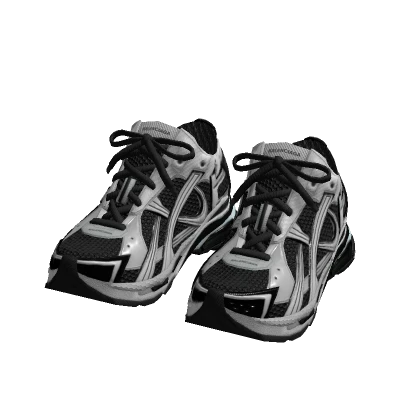 Running Black w/ White