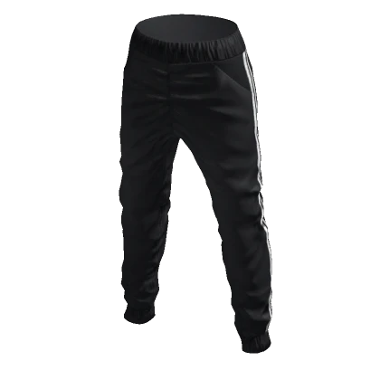 Sweat Pants - Black / White