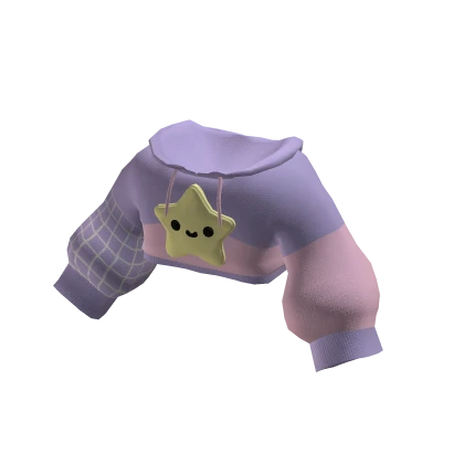 Purple and Pink Star Hoodie