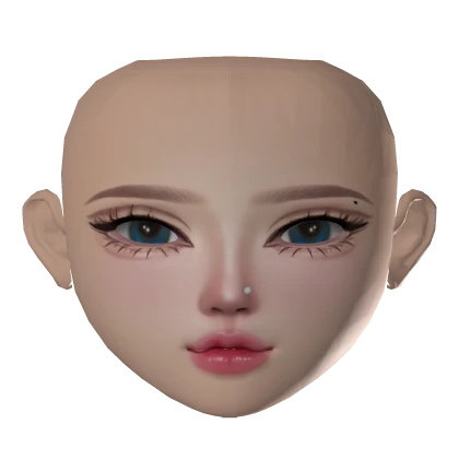 zeslin makeup doll face blue lenses