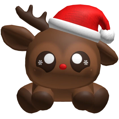 christmas reindeer pal (head)