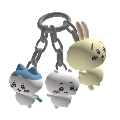 Chiikawa and friends keychain 1.0🎀🍮