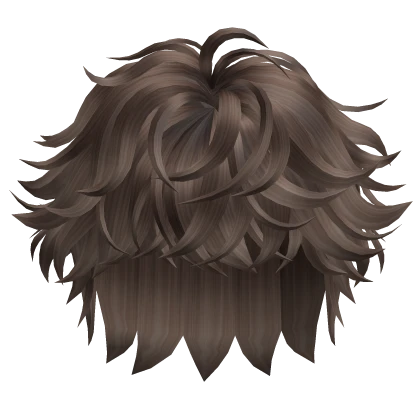 🍀Fluffy Messy Boy Hair (Brown)