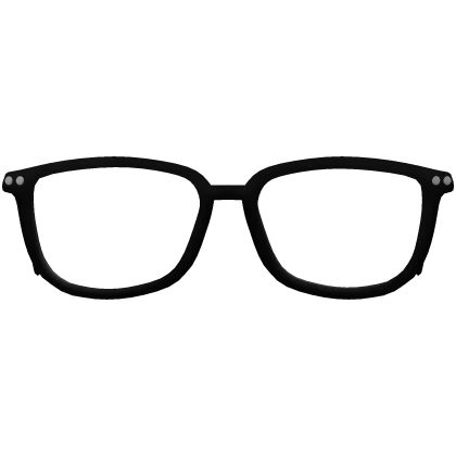 ♡ ꒰ black big square glasses ꒱