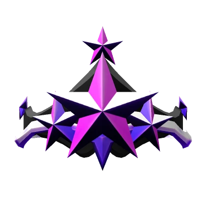 Dark Purple Star Crown