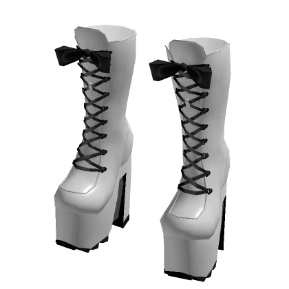 Vamp Boots (White)