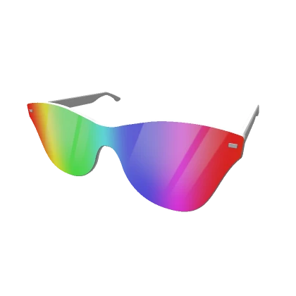 big rainbow sunglasses