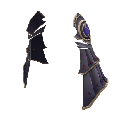 Raiden's Ornate Chibi Doll Legplates | Genshin