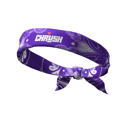 CHRUSH Bandana in Purple