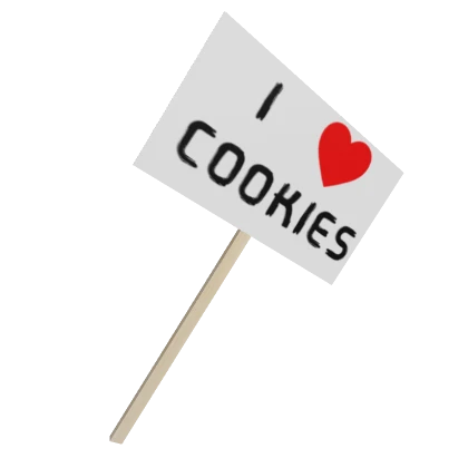 I Heart Cookies Sign