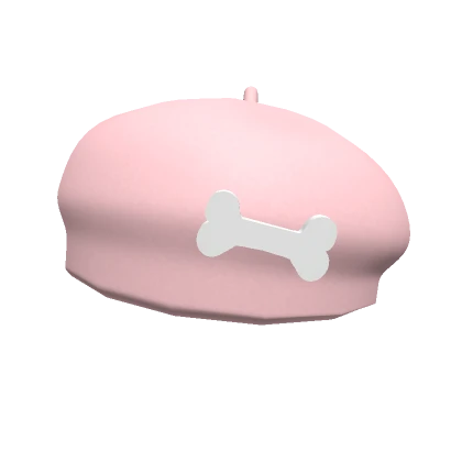 Pink Bone Beret