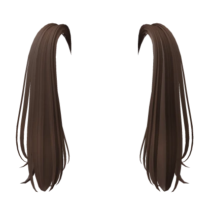 Playful Pigtails in Brown