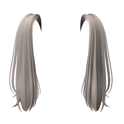 Playful Pigtails in Ash Blonde