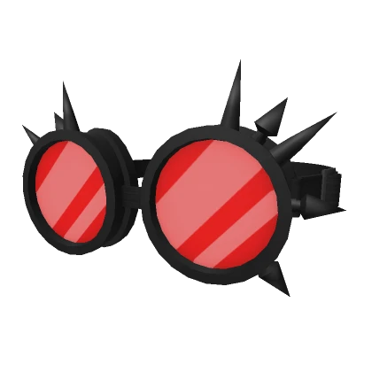 Evil Spiked Punk Goggles