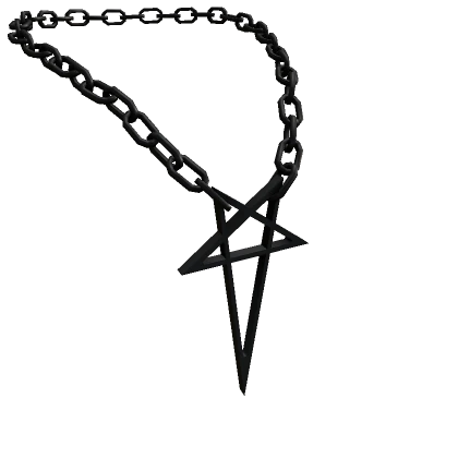 Black Pentagram Necklace [3.0]