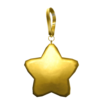 Golden Star Keychain