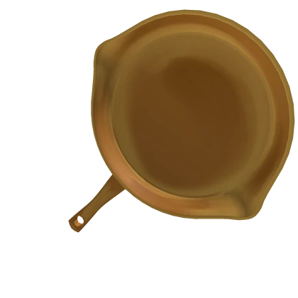 Giant Golden Frying Pan (Back)